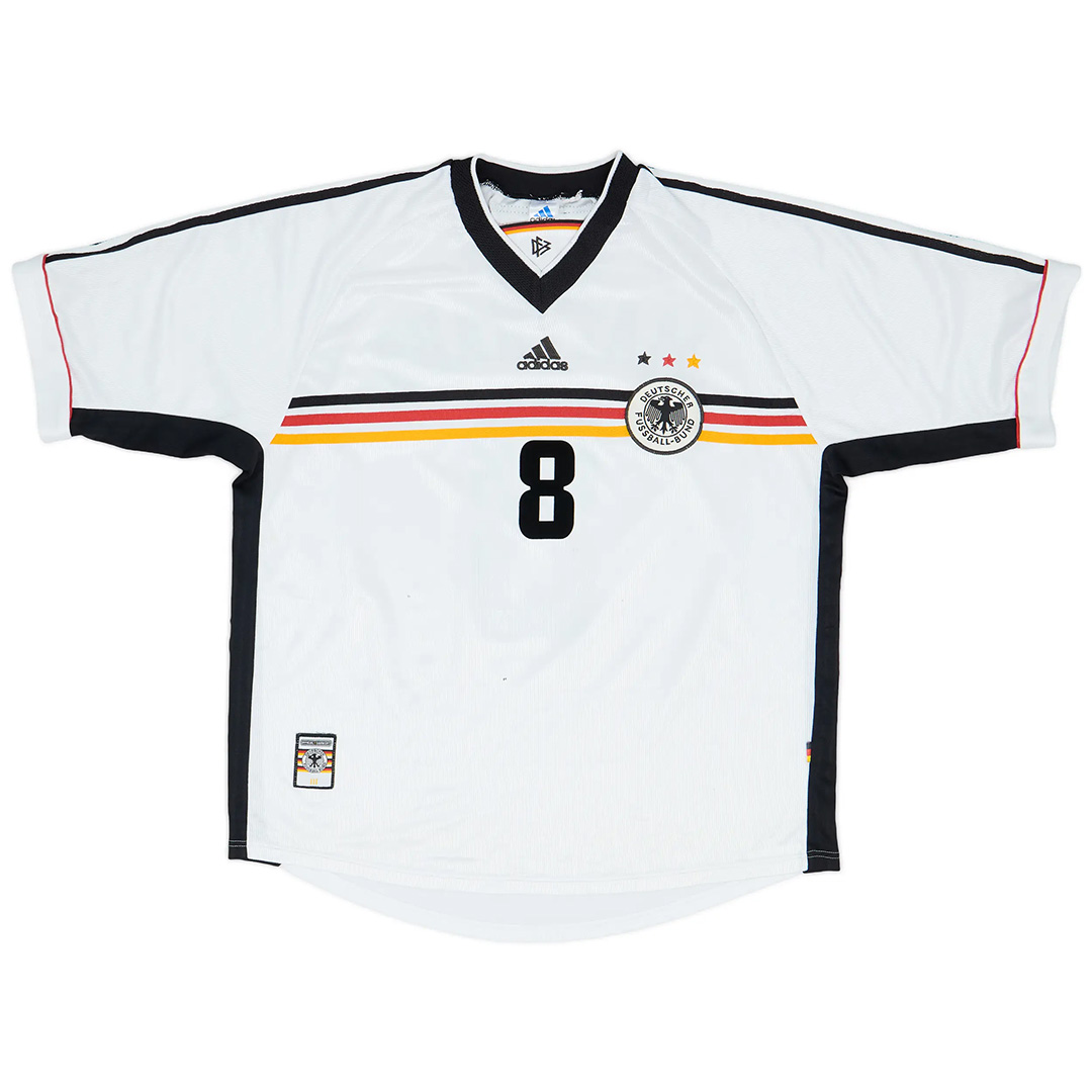 MATTHÄUS #8 Germany Retro Home Jersey World Cup 1998