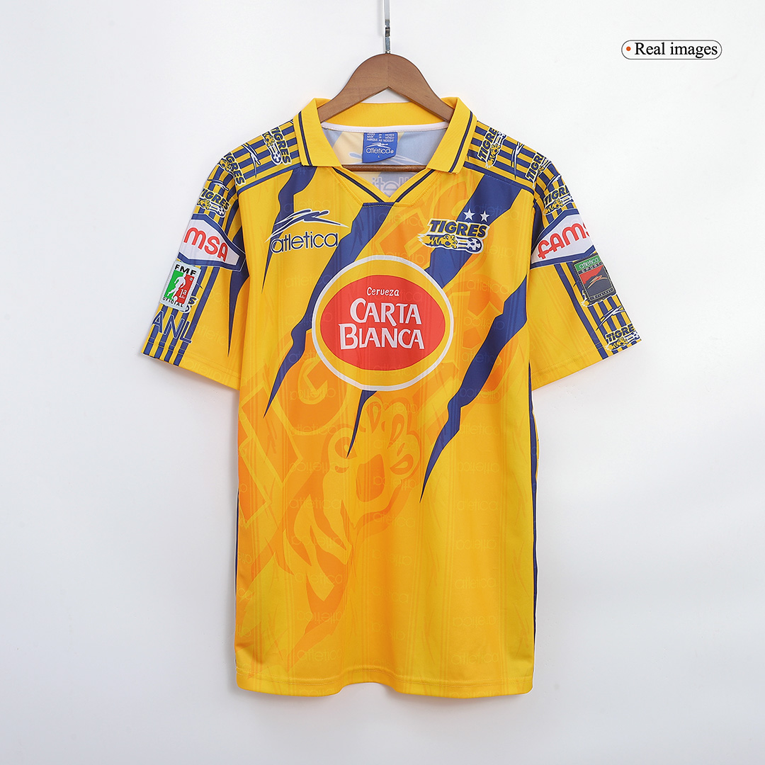Tigres UANL Retro Jersey Home 1997/98