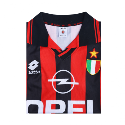 AC Milan BAGGIO #18 Retro Jersey Home 1996/97