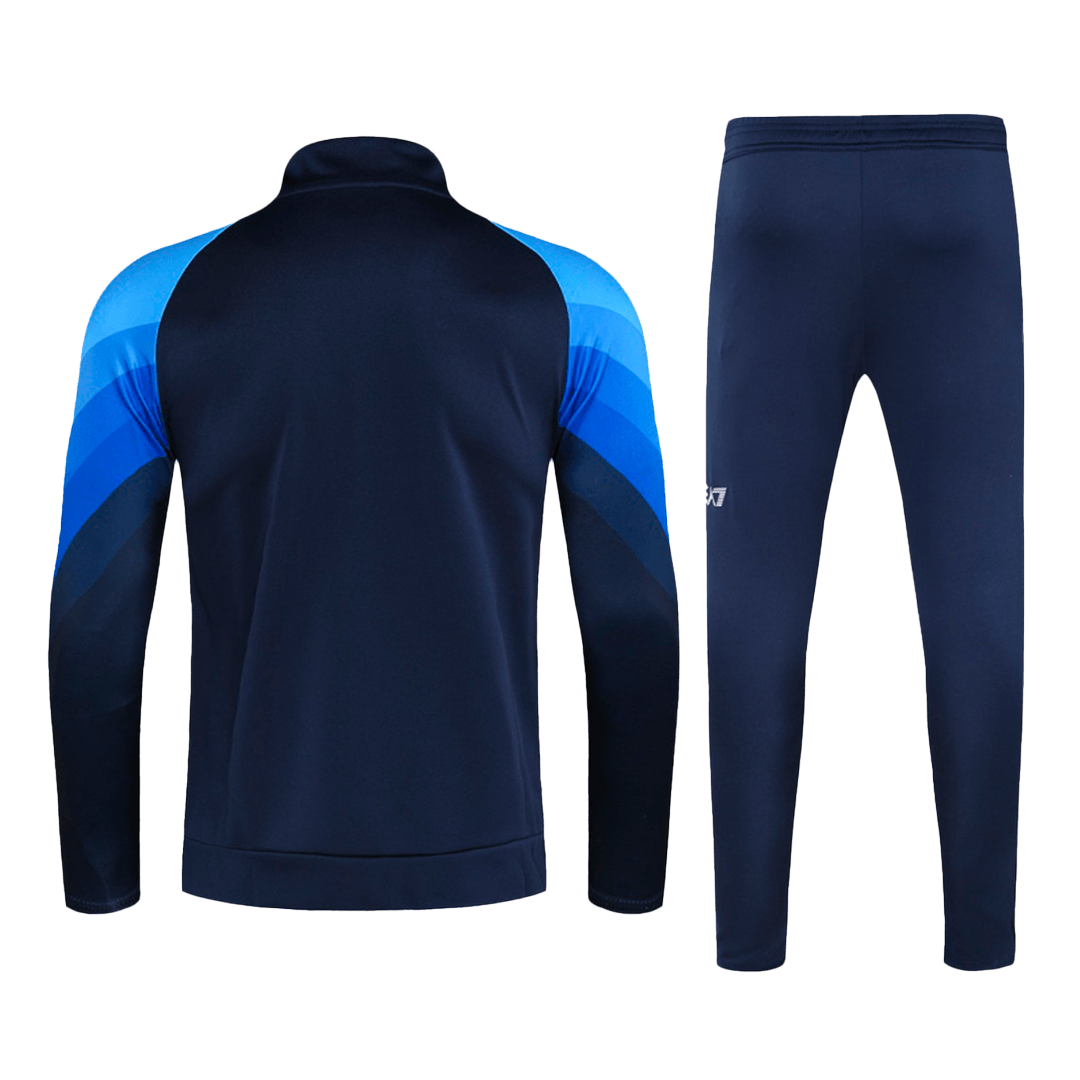 Napoli Zipper Sweatshirt Kit(Top+Pants) Navy Replica 2022/23
