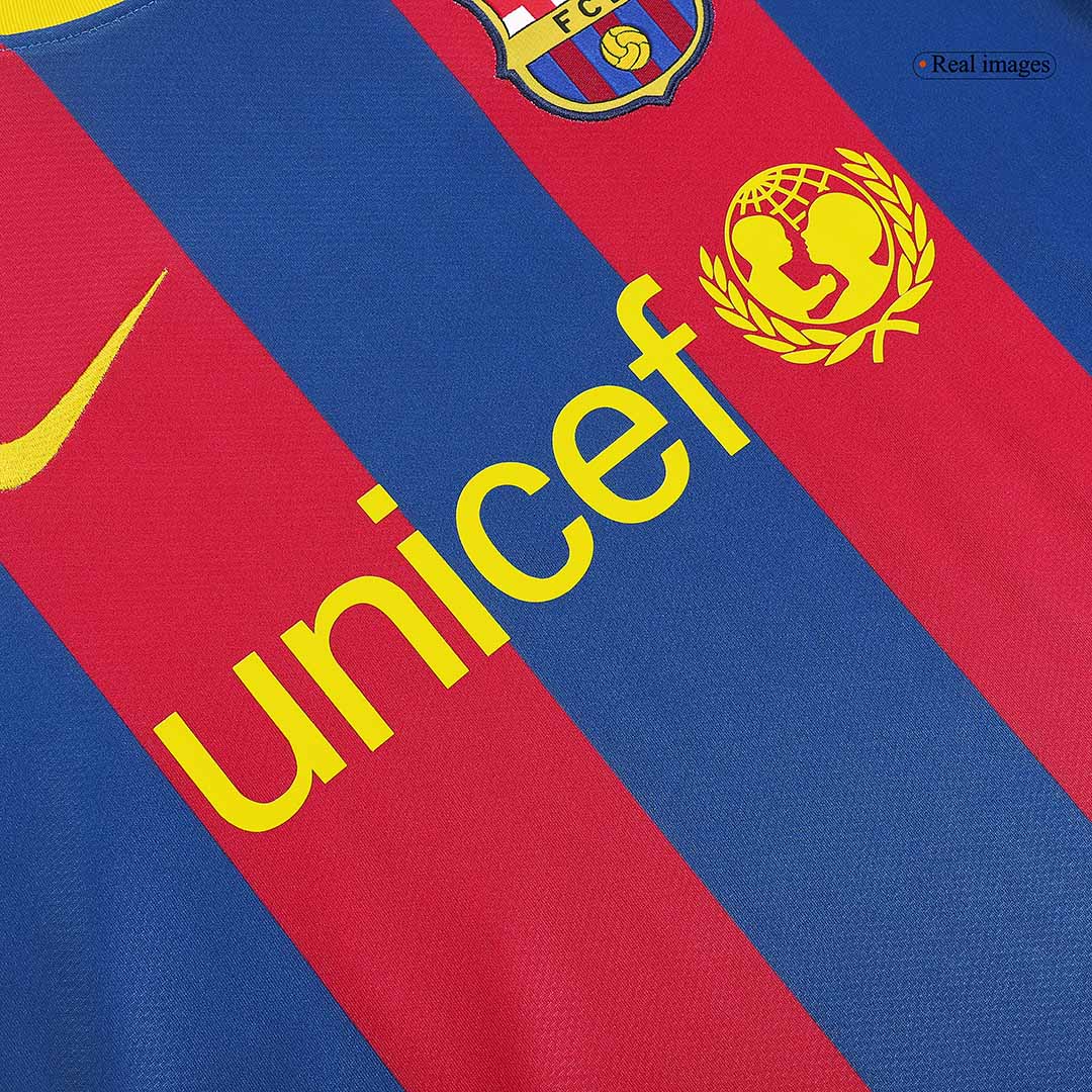 Barcelona Retro Jersey Home 2010/11