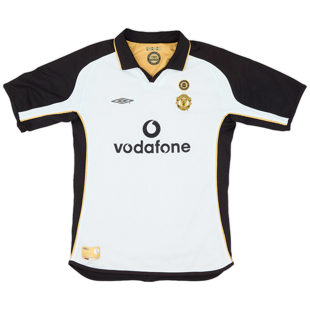 Manchester United Retro Jersey Away Centenary 2001/02
