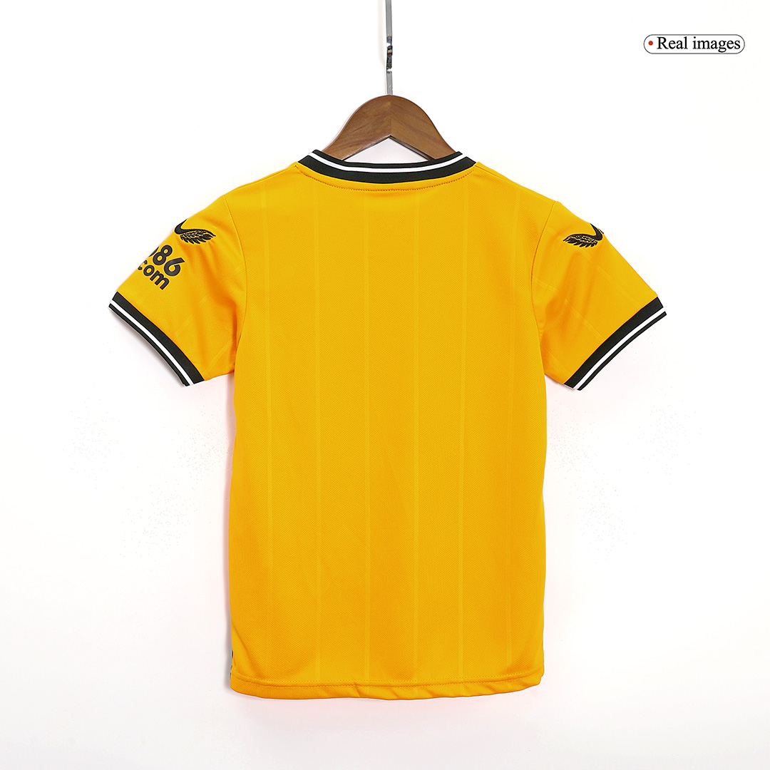 Kids Wolves Home Kit Jersey+Shorts 2023/24