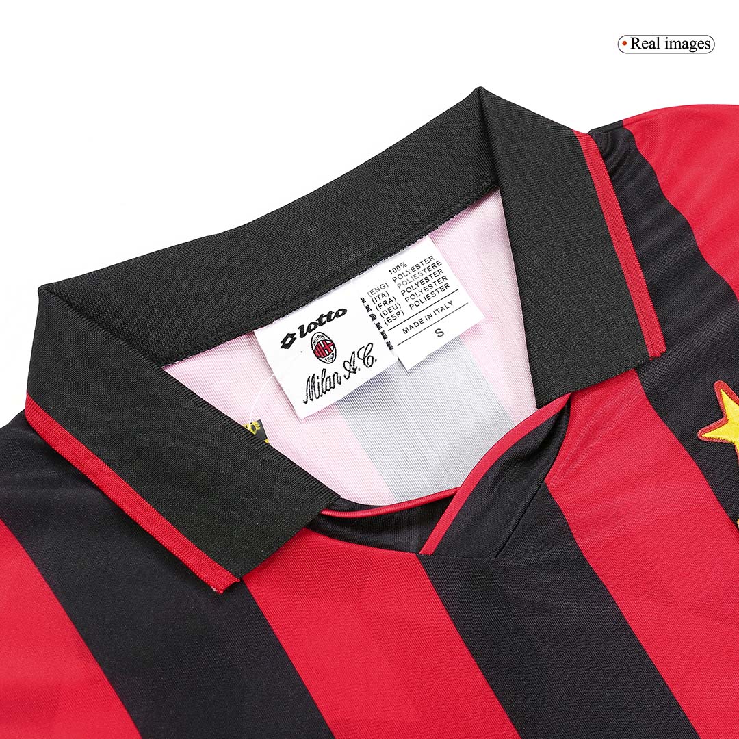 AC Milan Retro Jersey Home 1992/93
