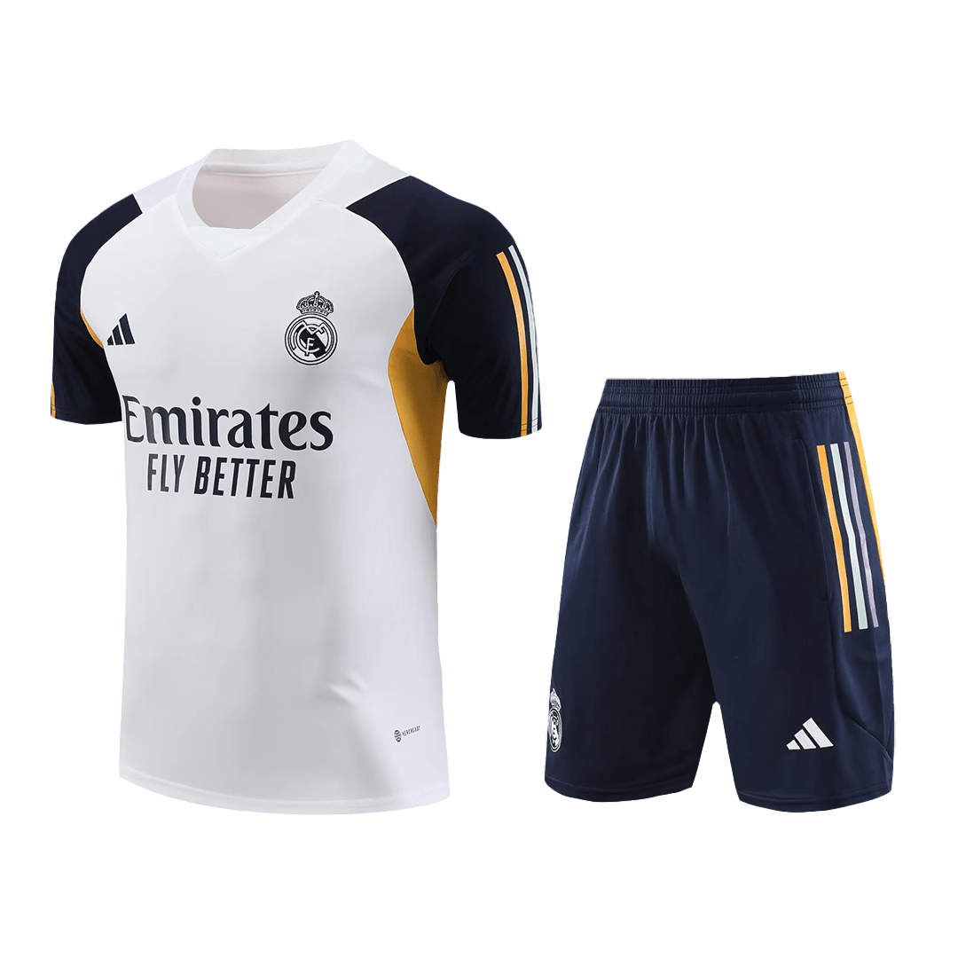 Real Madrid Pre-Match Kit Jersey+Shorts 2023/24