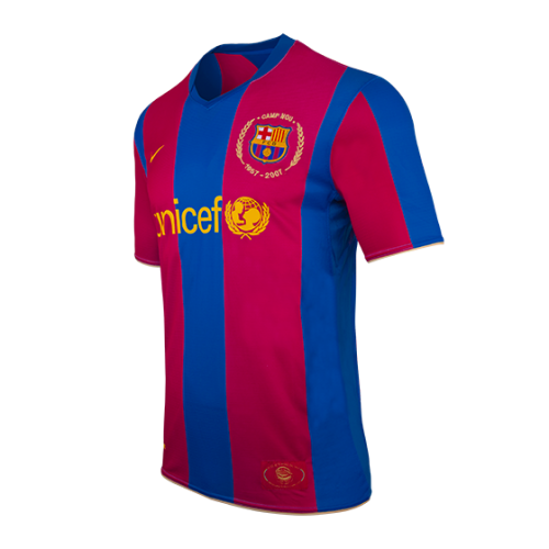 Barcelona Retro Jersey 50-Years Anniversary 2007/08