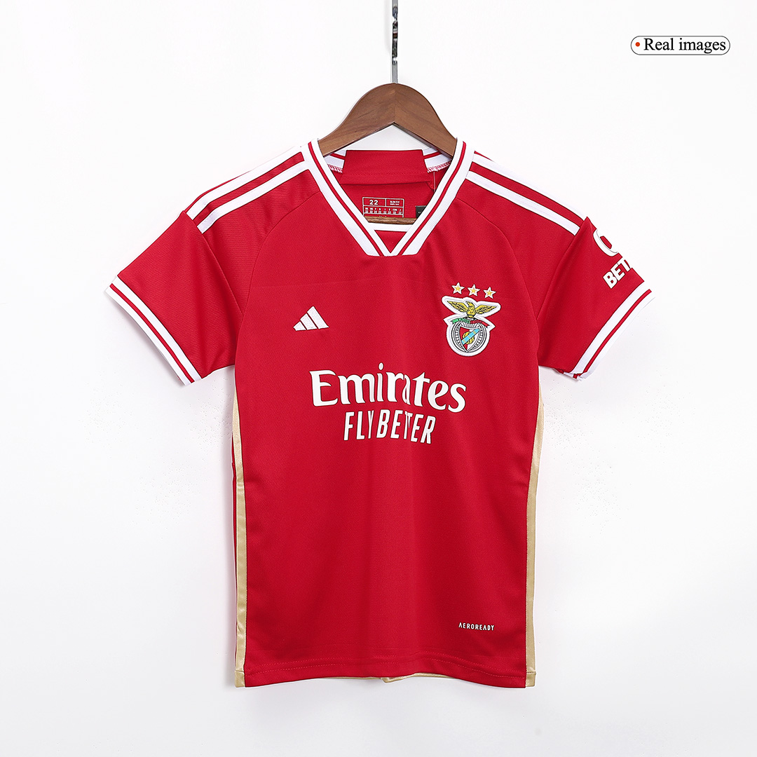 Kids Benfica Home Kit Jersey+Shorts 2023/24