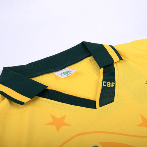 Brazil Retro Jersey Home World Cup 1994