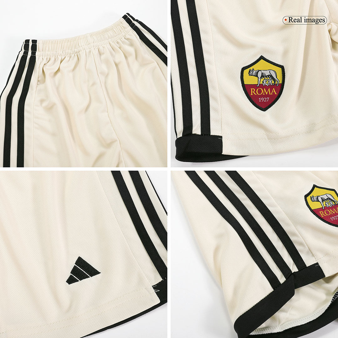 Kids Roma Away Kit(Jersey+Shorts) 2023/24