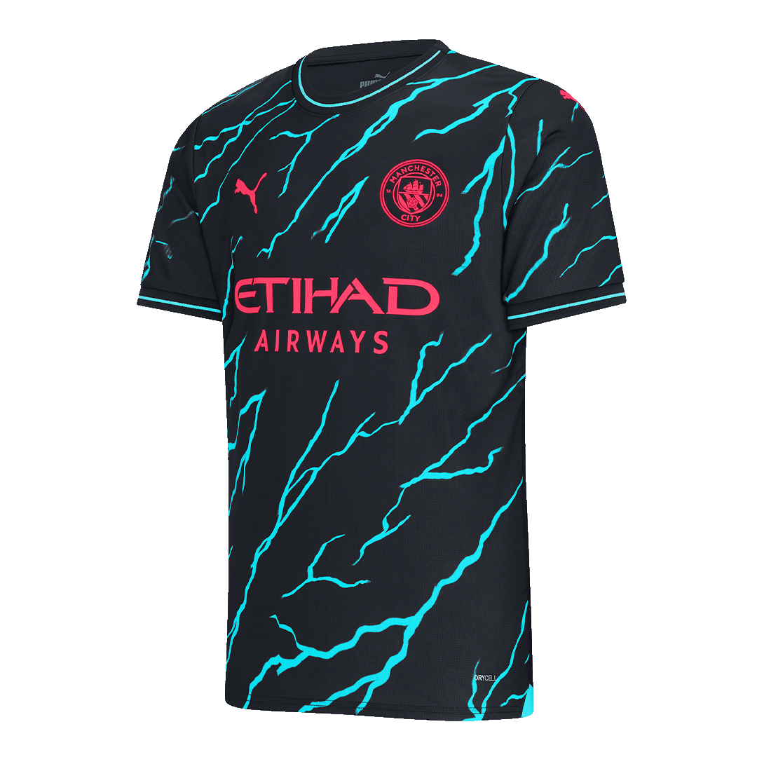 Manchester City Third Away Kit Jersey+Shorts 2023/24