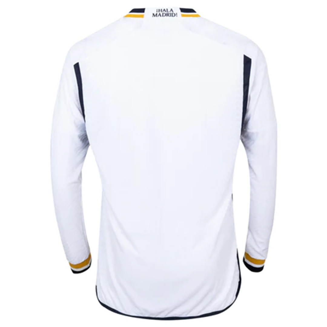 Real Madrid Home Long Sleeve Jersey Player Version 2023/24