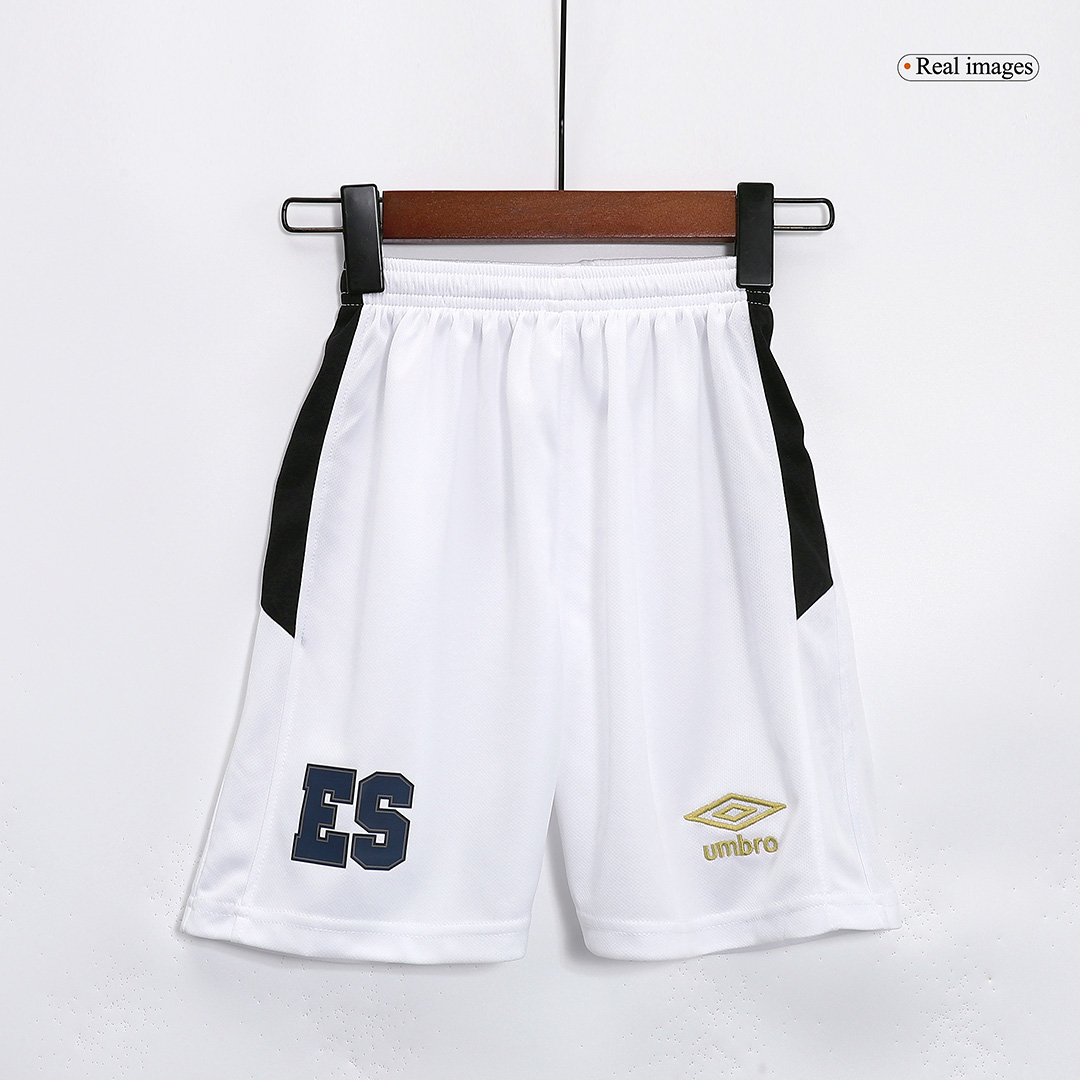 Kids El Salvador Away Jersey Kit 2023