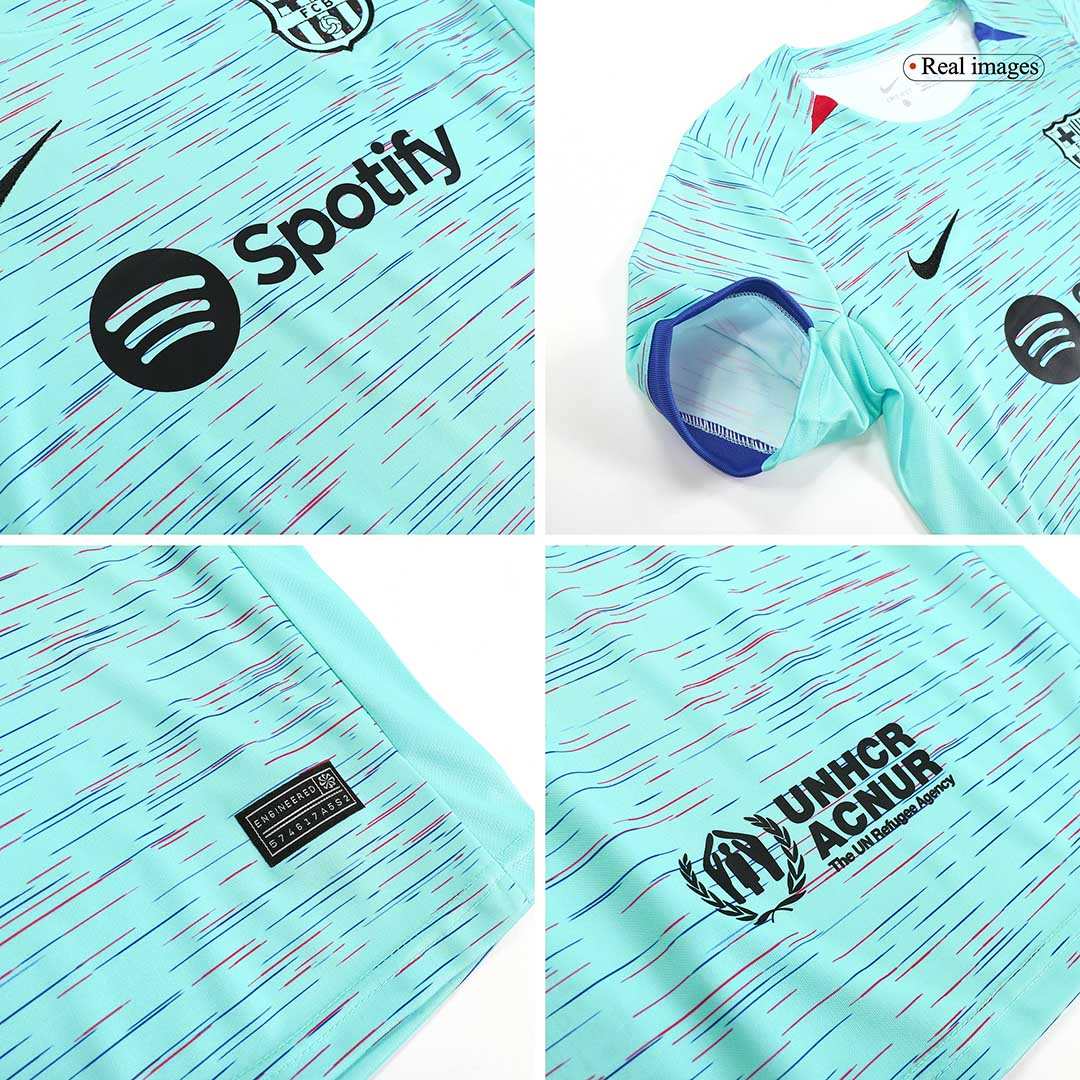 Kids Barcelona Third Jersey Kit 2023/24