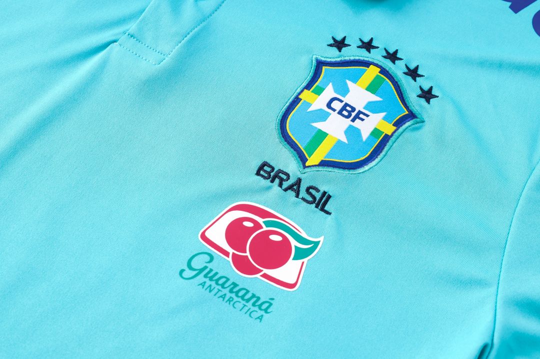 Brazil Polo Shirt Blue 2022/23
