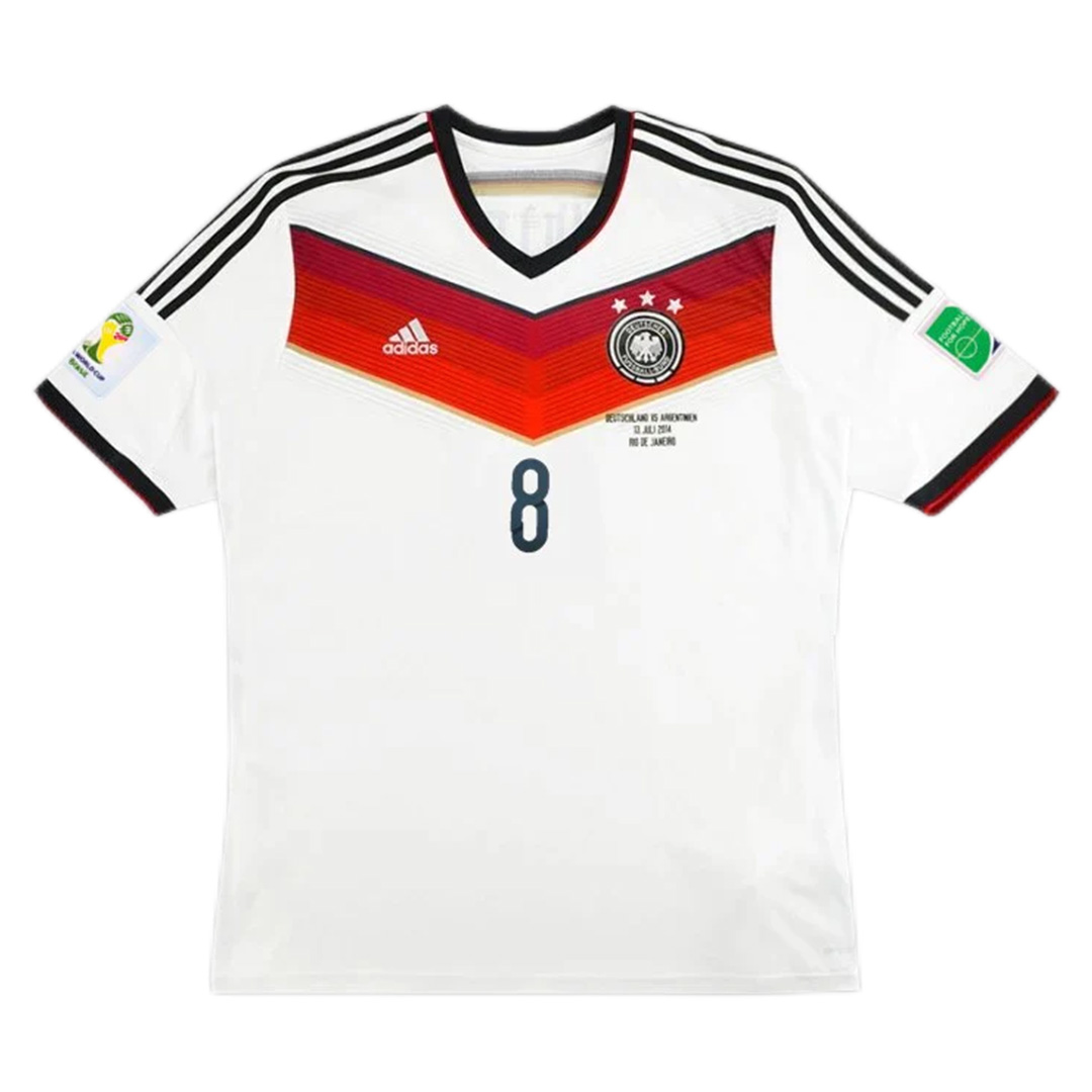Germany ÖZIL #8 Retro Jersey Home World Cup 2014