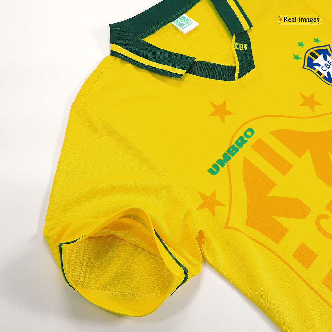 Brazil Retro Jersey Home World Cup 1994
