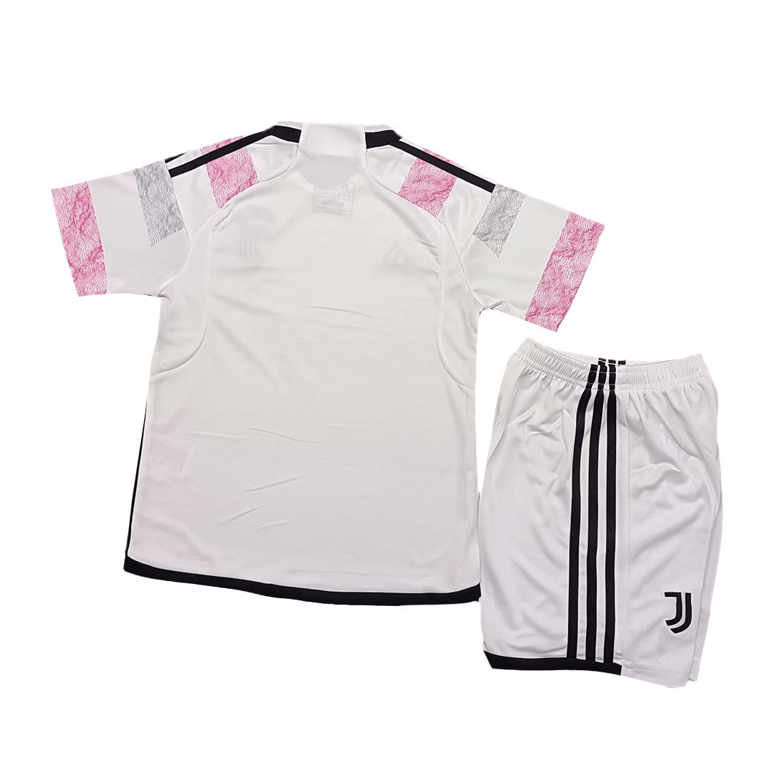Kids Juventus Away Kit Jersey+Short 2023/24