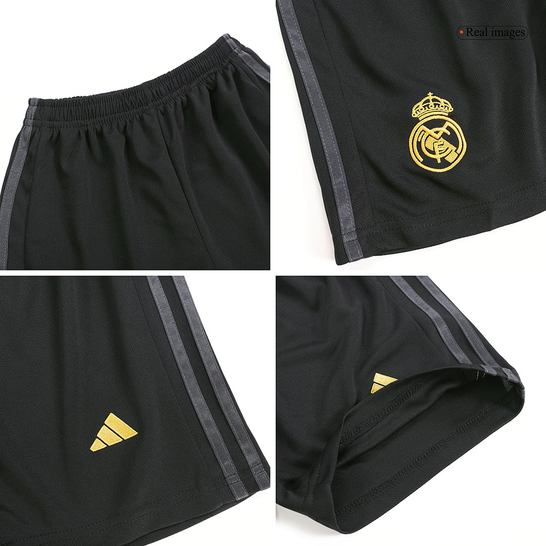 Kids Real Madrid Third Jersey Kit 2023/24