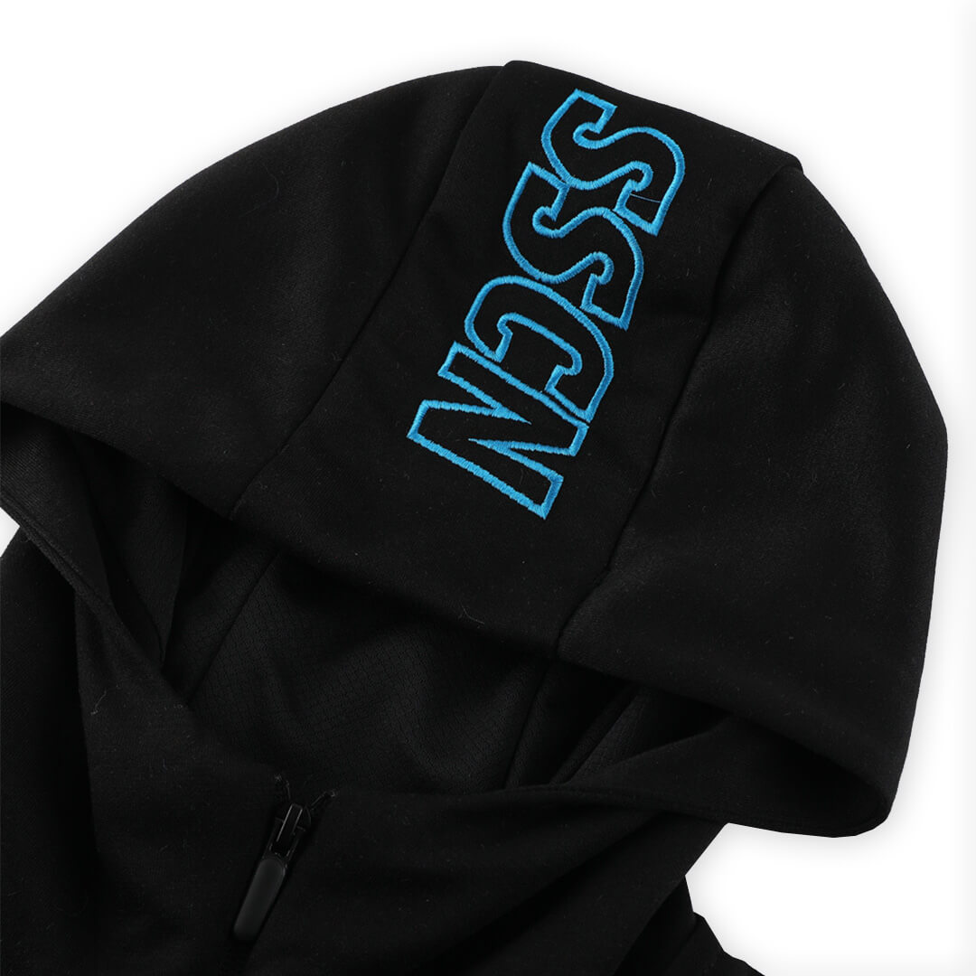 Napoli Hoodie Training Kit (Jacket+Pants) Black 2023/24