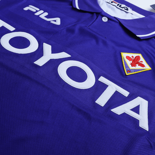 Fiorentina Retro Soccer Jersey Home Replica 1999/00