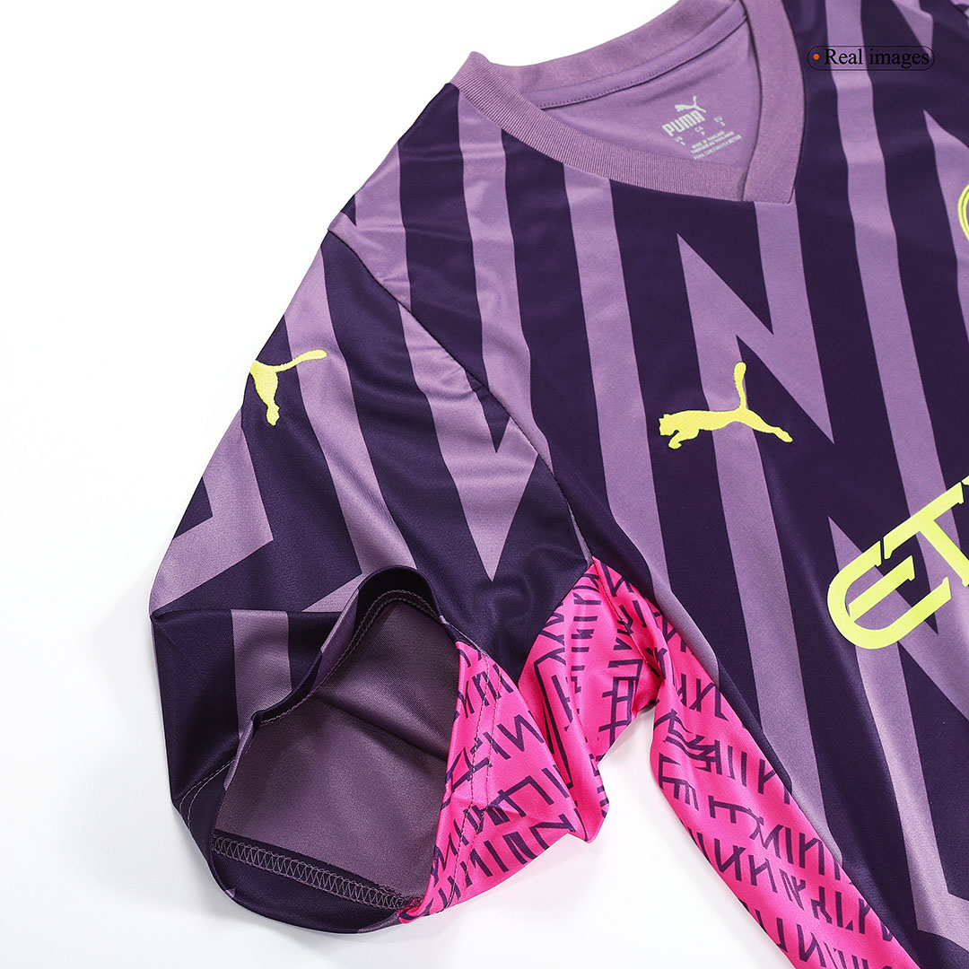 Manchester City Goalkeeper Jersey Purple 2023/24