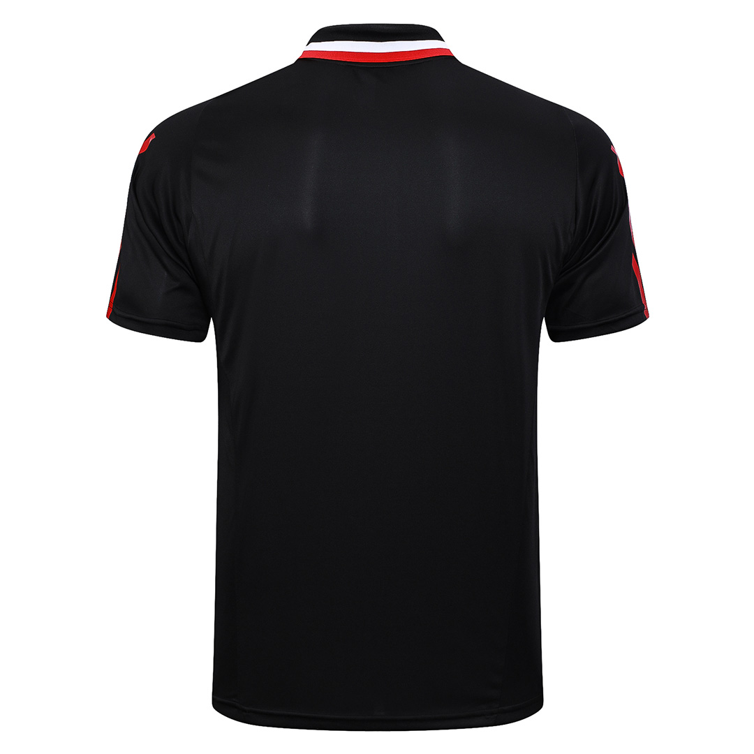 Manchester United Core Polo Shirt Black 2023/24