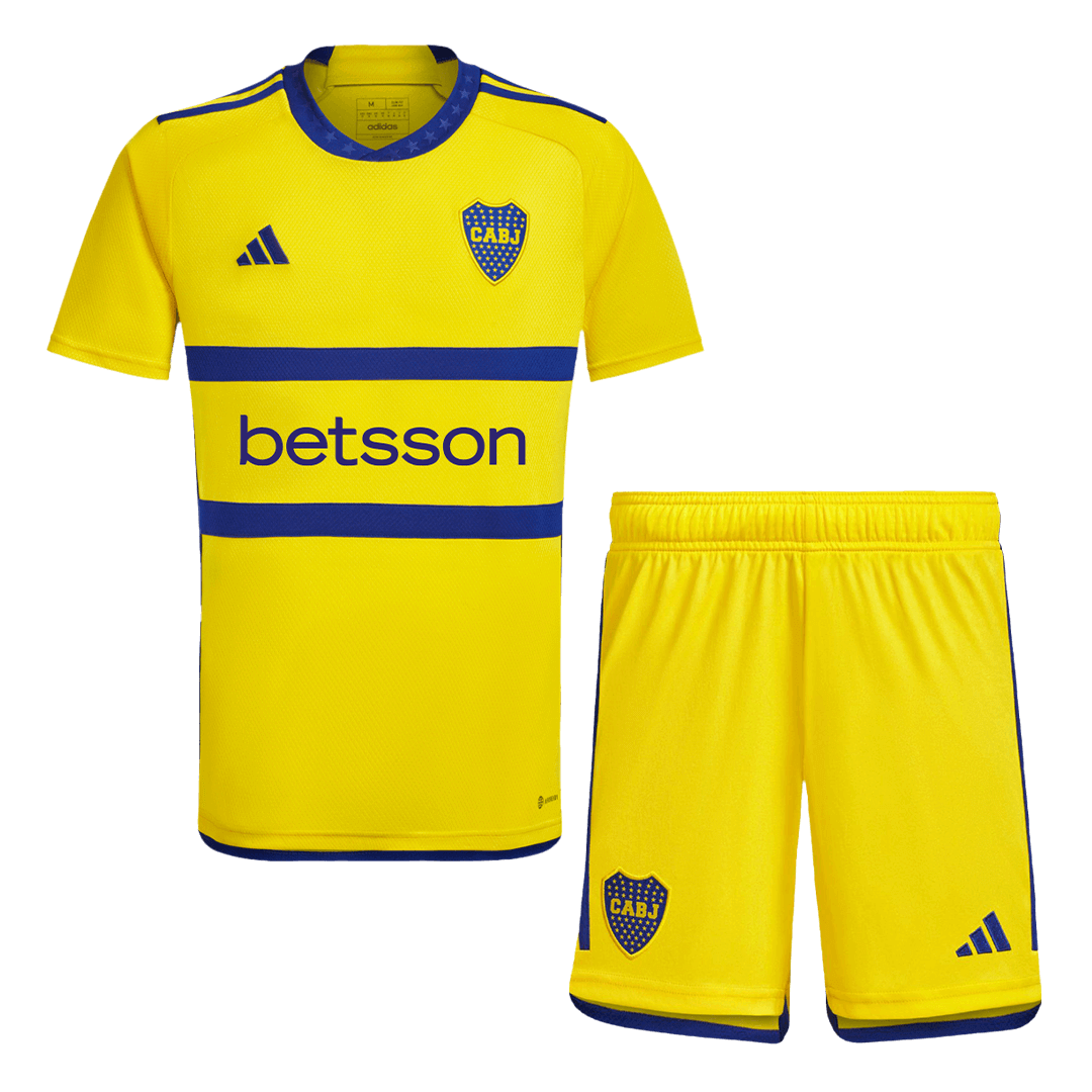 Kids Boca Juniors Away Kit(Jersey+Shorts) 2023/24