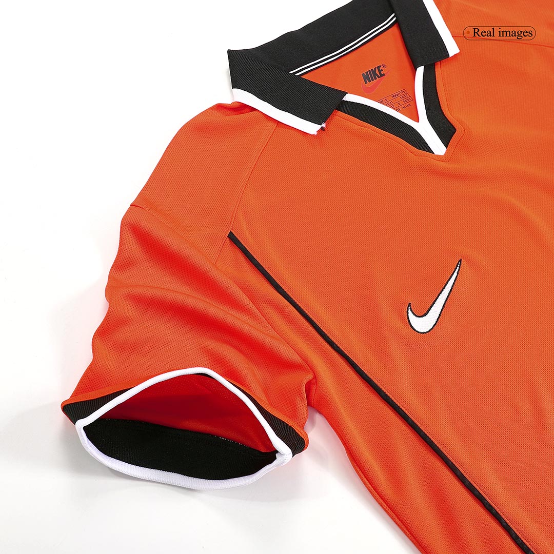 Netherlands Retro Jersey Home World Cup 1998