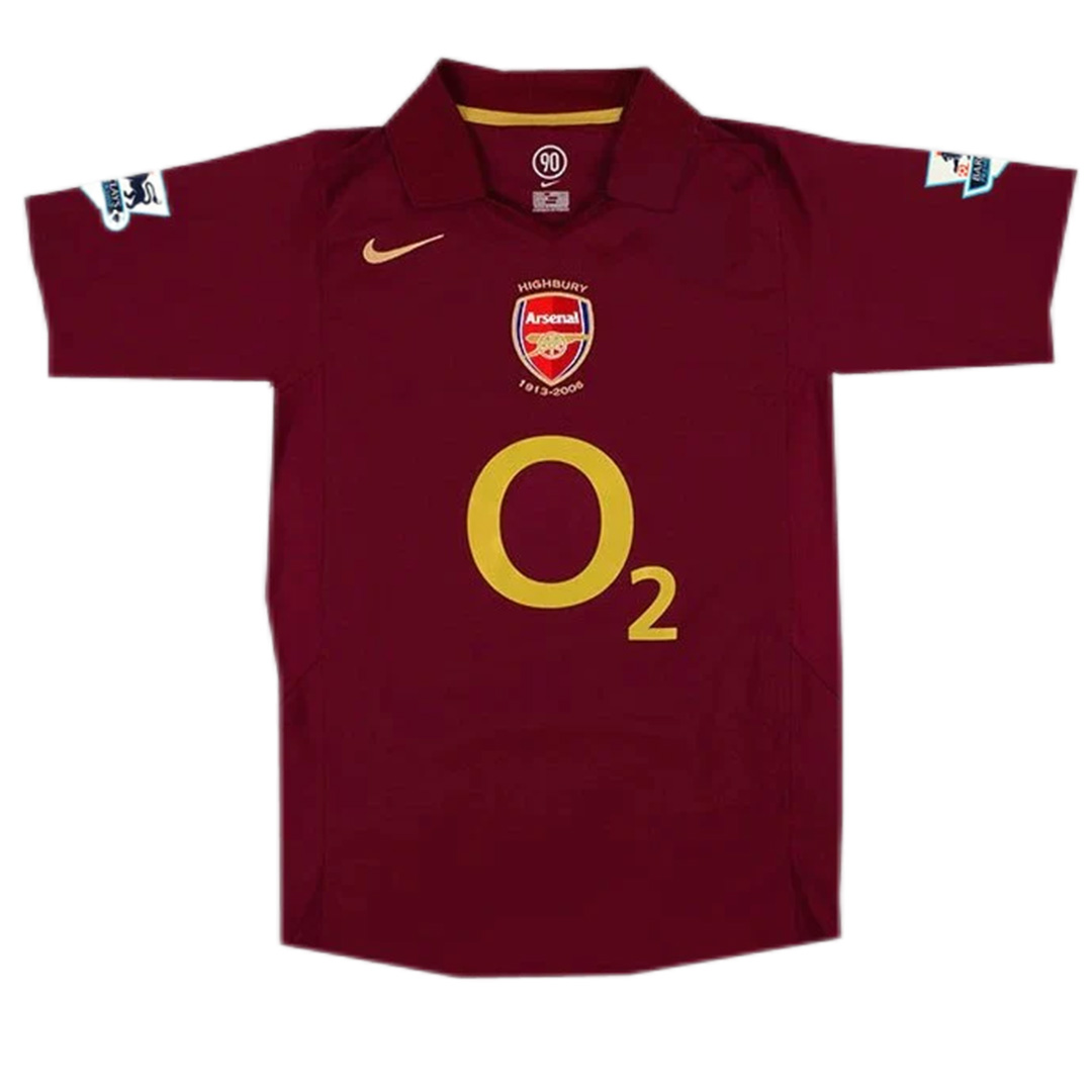 Arsenal FABREGAS #15 Retro Jersey Home 2005/06
