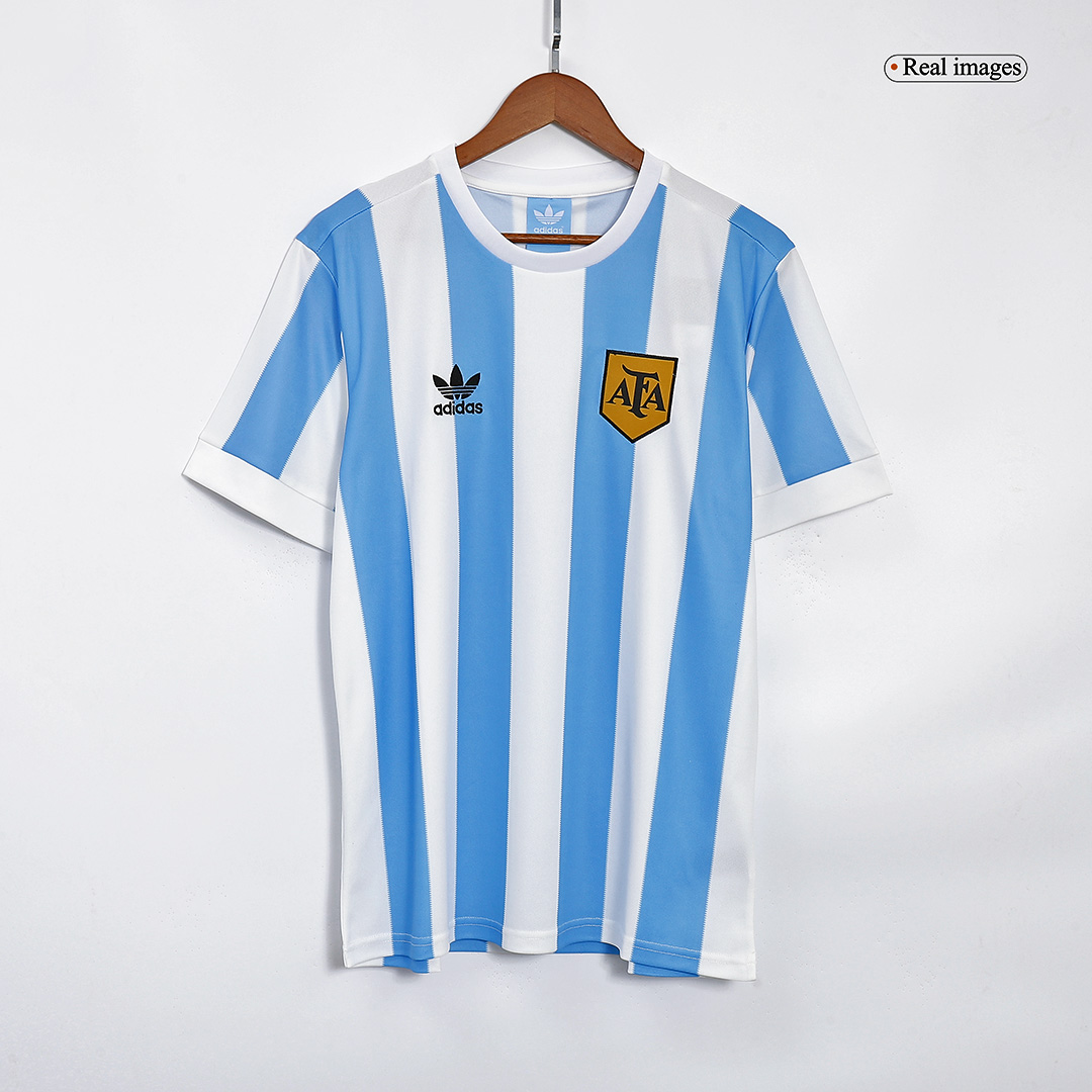 Argentina Retro Jersey Home World Cup 1978