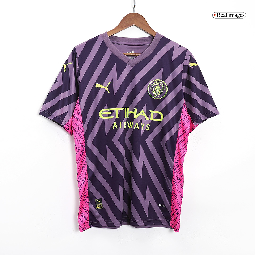 Manchester City Goalkeeper Jersey Purple 2023/24