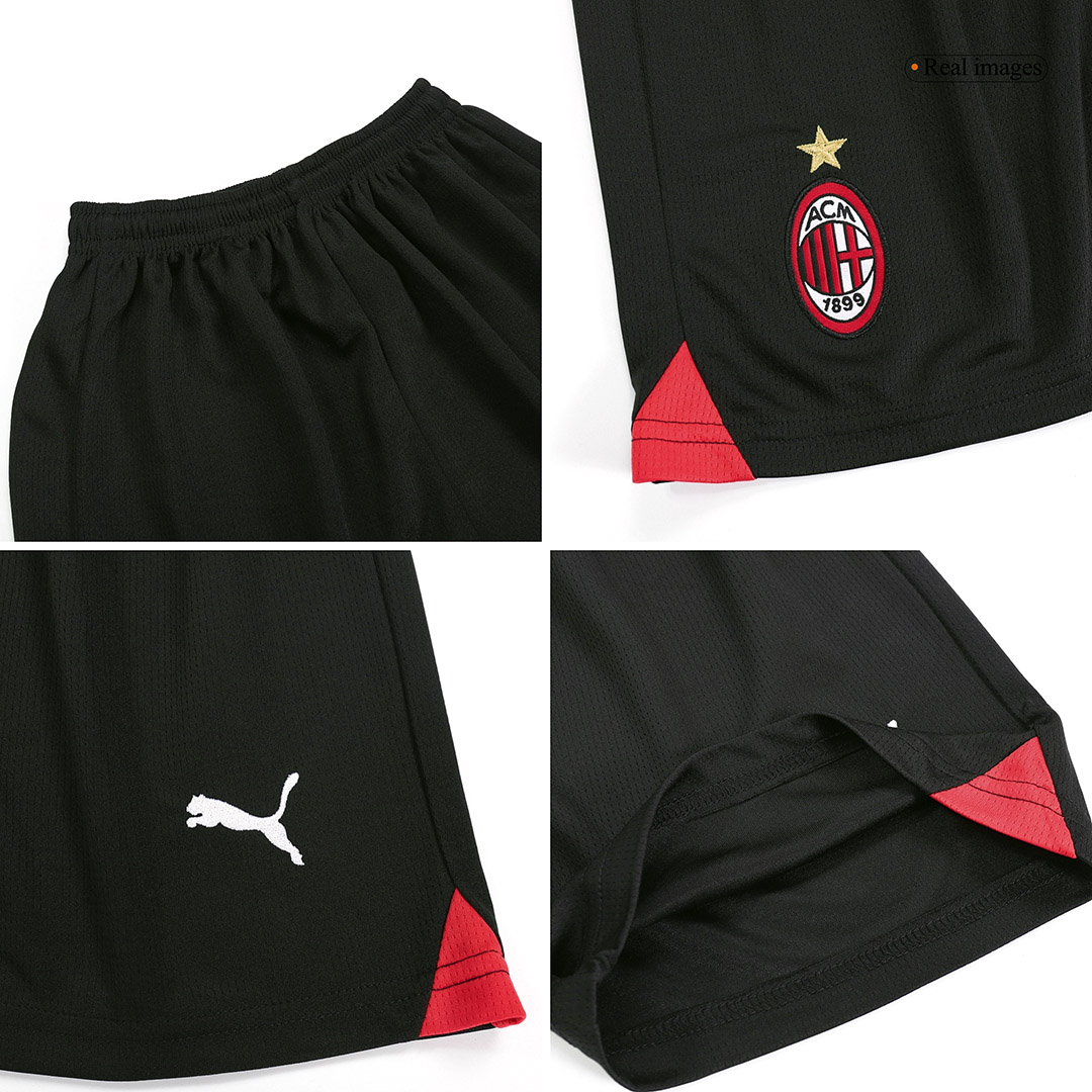 Kids AC Milan Home Jersey Kit 2023/24