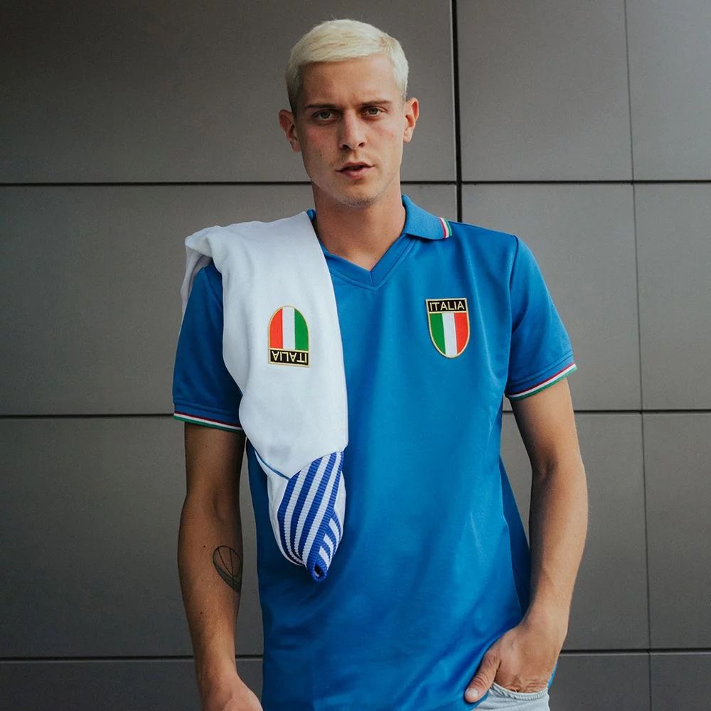 Italy Retro Jersey Home World Cup 1982