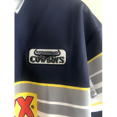 1995 North Queensland Cowboys Rugby Retro Jersey Shirt