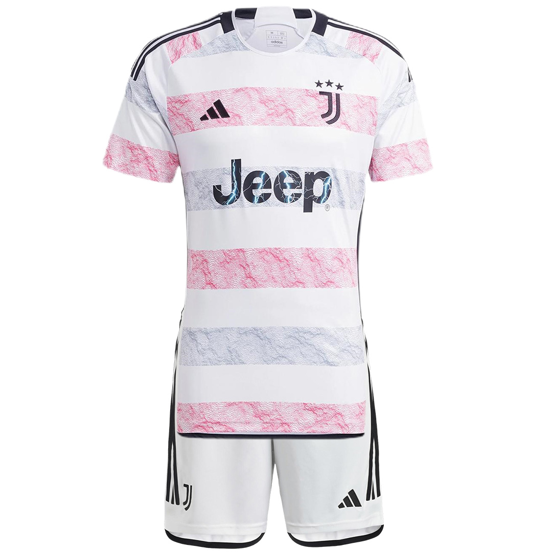 Kids Juventus Away Kit Jersey+Short 2023/24