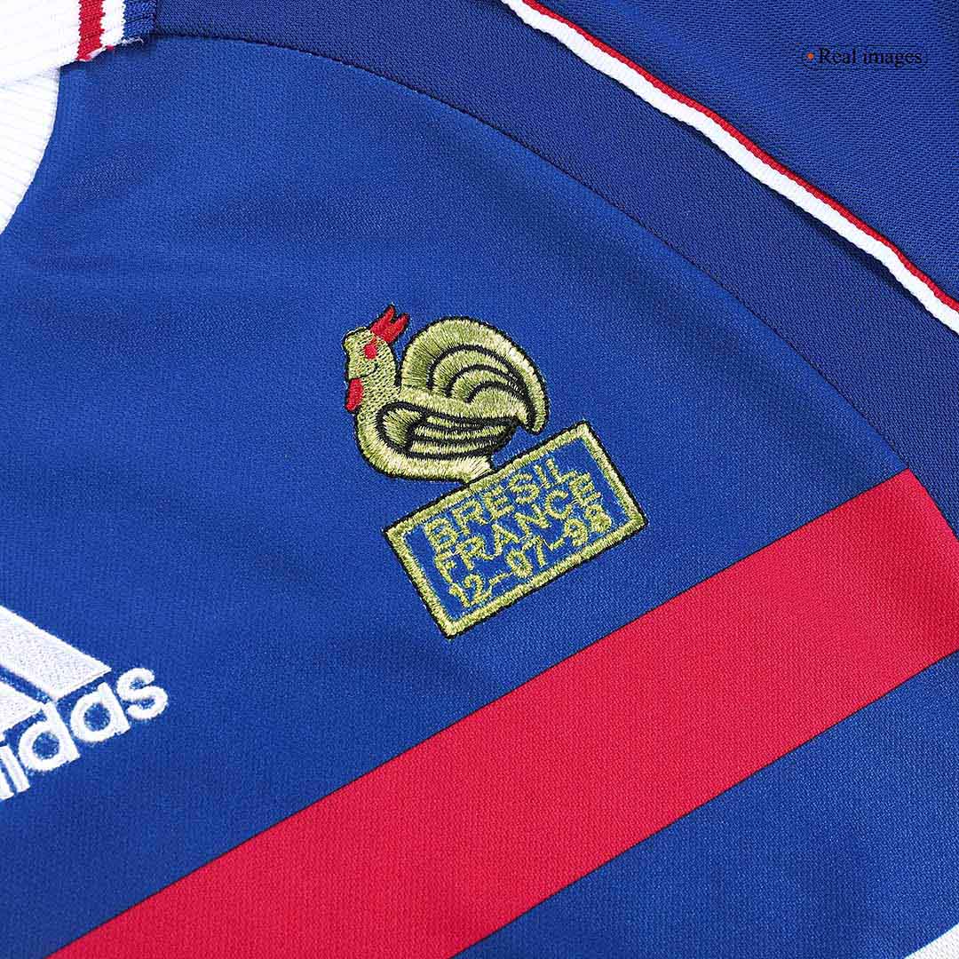 France Retro Jersey Home World Cup 1998