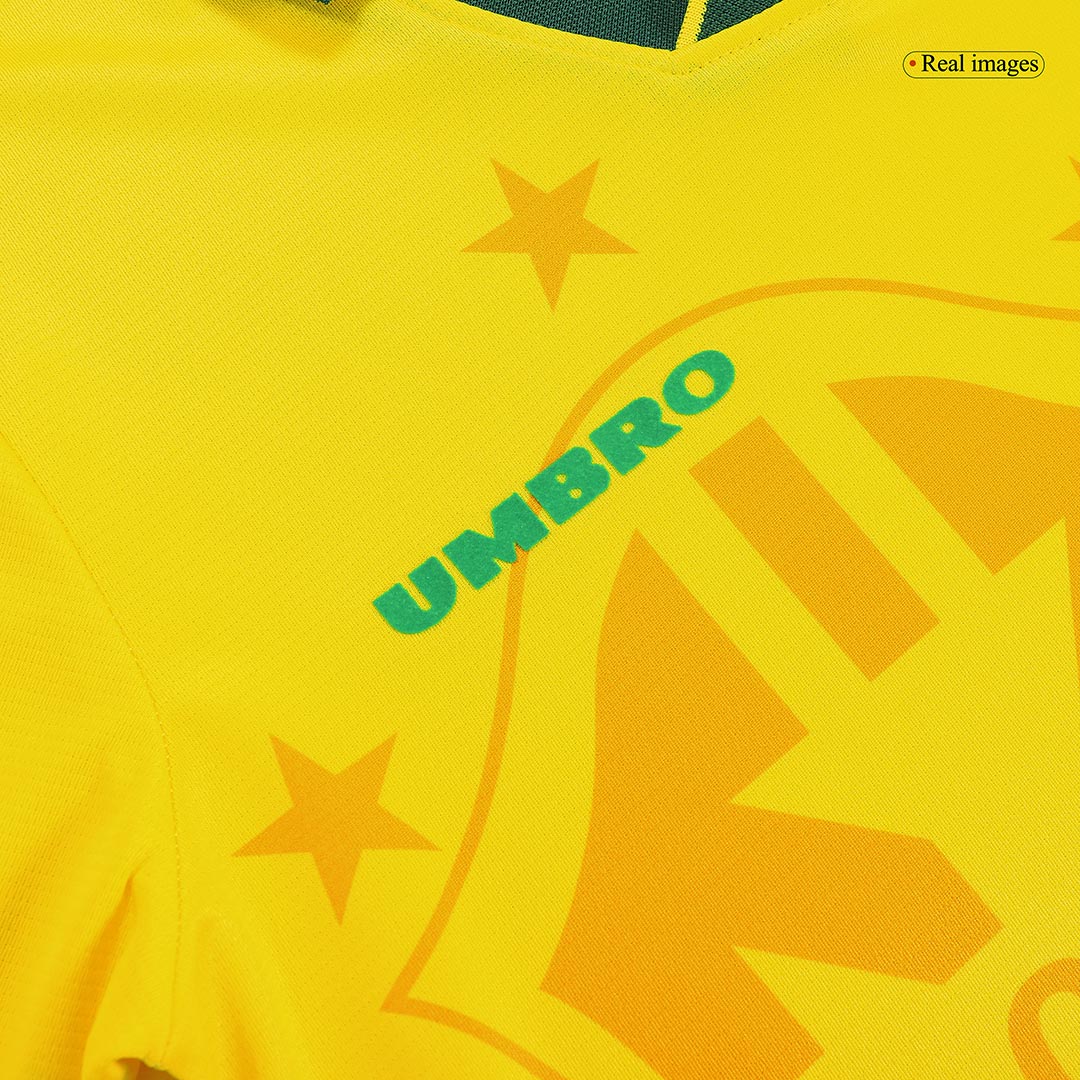 Brazil Retro Jersey Home World Cup 1994