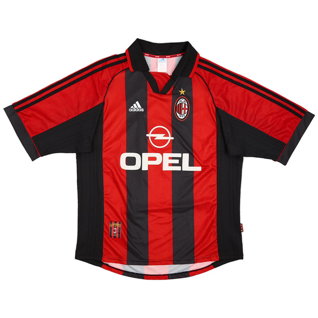AC Milan Retro Jersey Home 1998/00