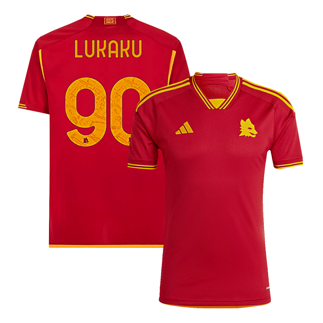 LUKAKU #90 Roma Home Jersey 2023/24