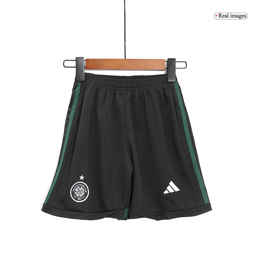 Kids Celtic Away Kit Jersey+Shorts 2023/24