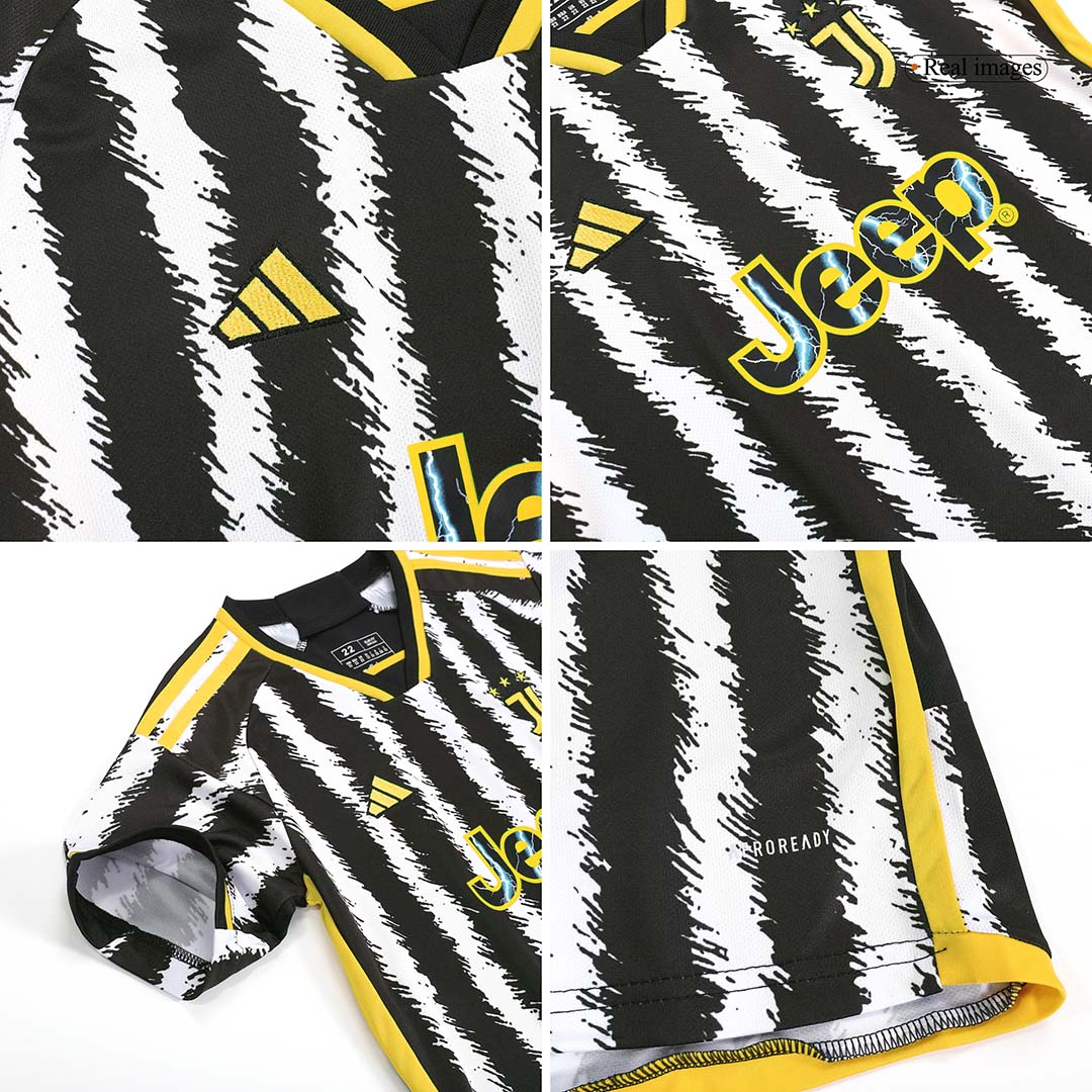Kids Juventus Home Jersey Kit 2023/24