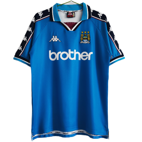 Manchester City Retro Home Jersey 1997/99