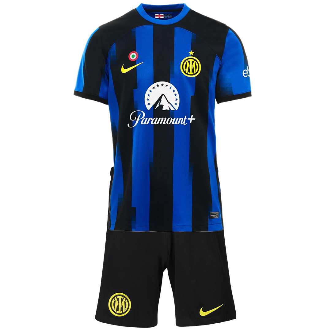 Kids Inter Milan Home Kit Jersey+Shorts 2023/24