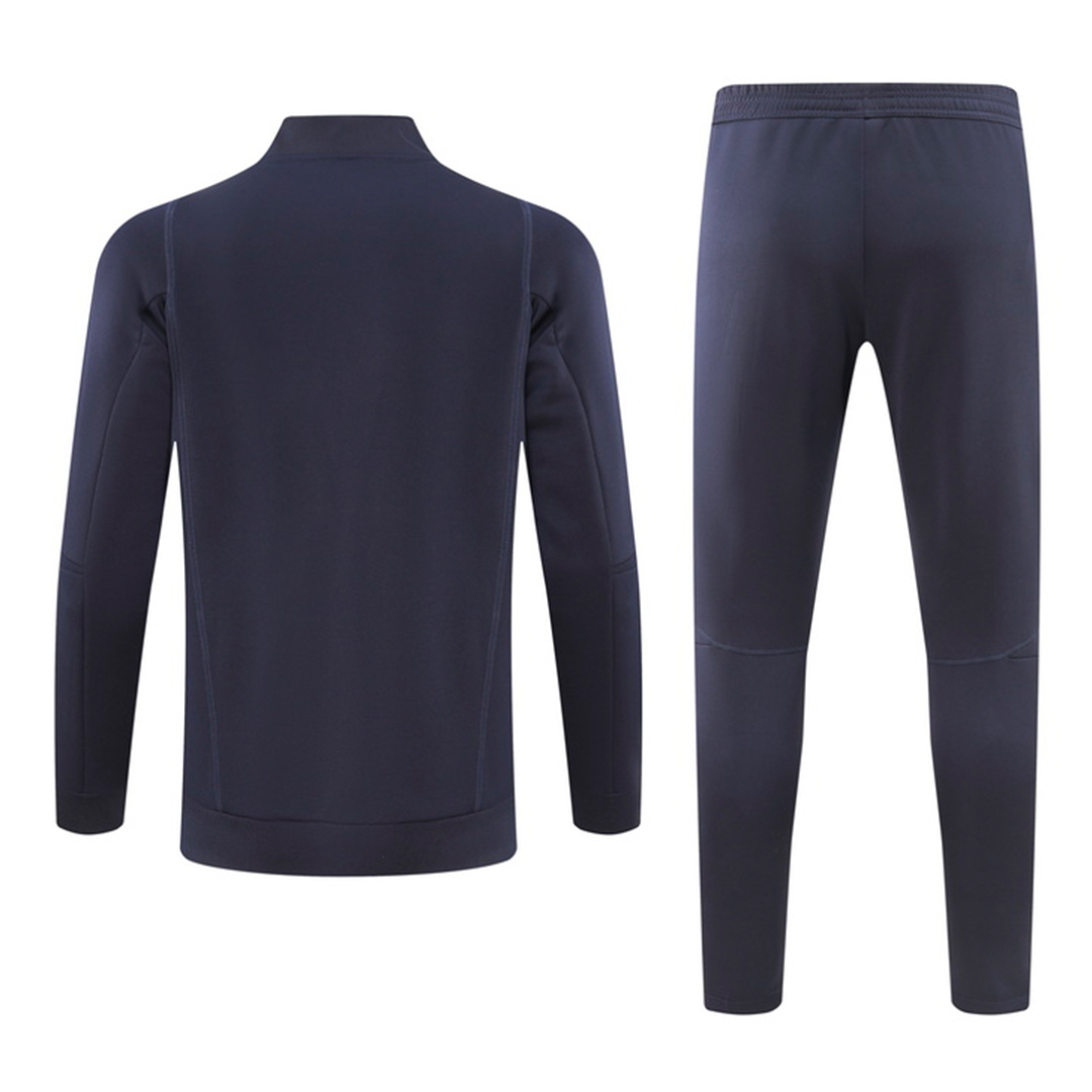 Kids Real Madrid Training Kit (Jacket+Pants) Navy 2023/24