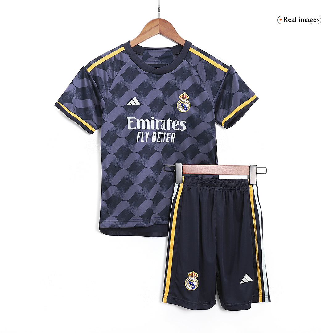 Kids Real Madrid Away Jersey Kit 2023/24