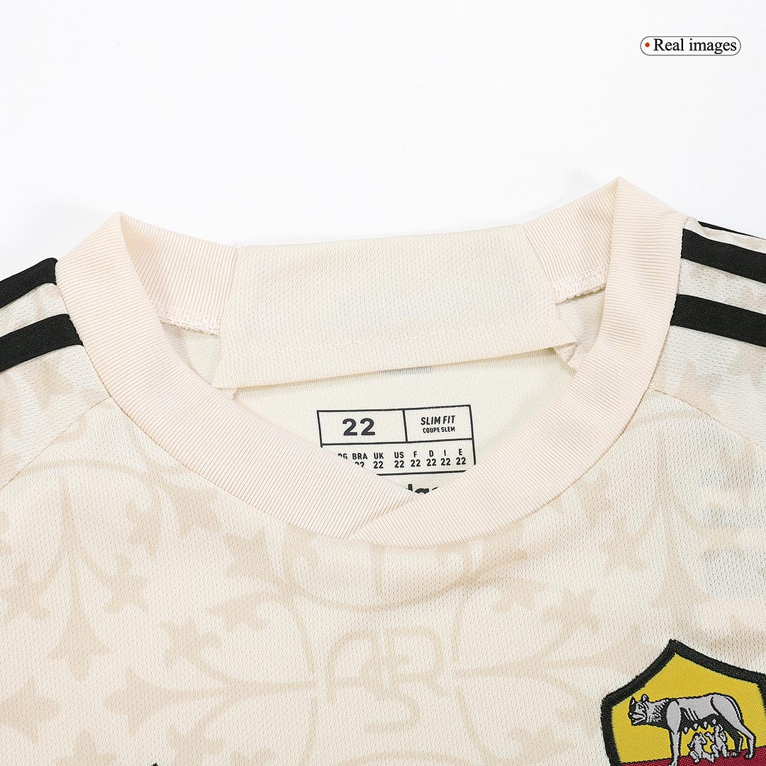 Kids Roma Away Kit(Jersey+Shorts) 2023/24