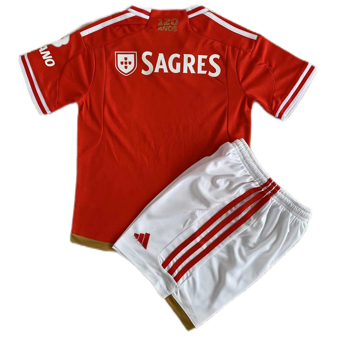 Kids Benfica Kit Home Jersey+Shorts 2023/24