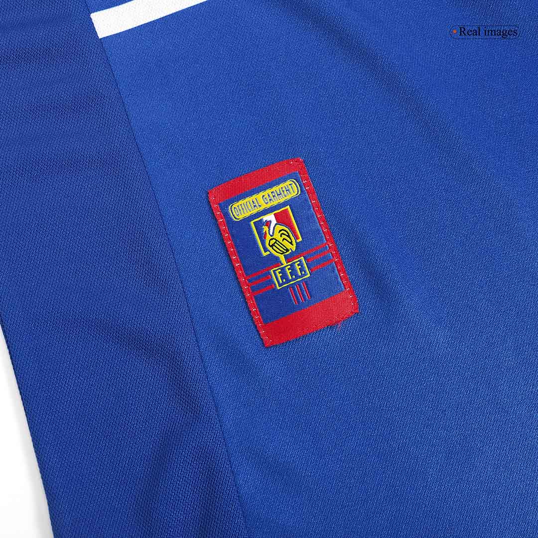 France Retro Jersey Home World Cup 1998