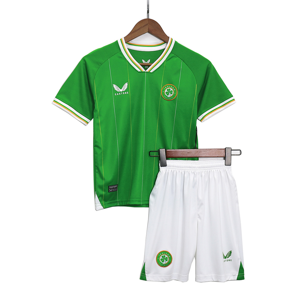 Kids Ireland Home Jersey Kit Replica 2023