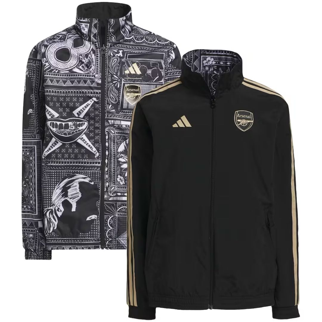 Arsenal x Ian Wright Reversible Anthem Jacket 2023/24